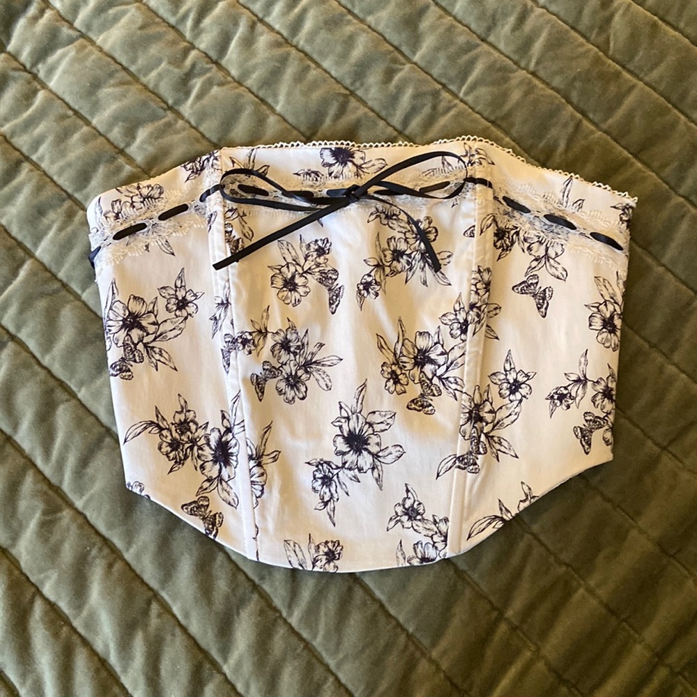 Strapless Corset Top